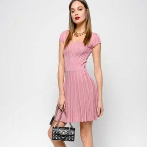 NWT Pinko TWO-TONE KNIT MINI DRESS